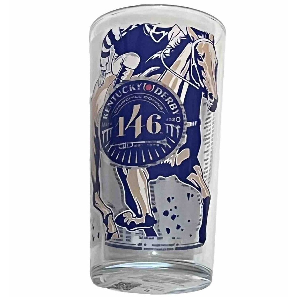 2020 Kentucky Derby 146 Churchill Downs Mint Julep Glass 12 Oz New